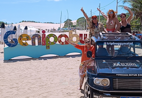 Letreiro Genipabu buggynatal.png